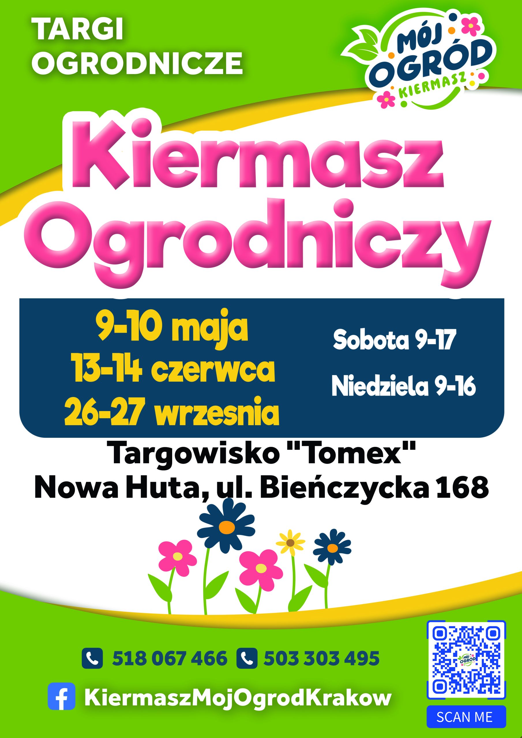 Plakat – Kiermasz ogrodniczy Kraków